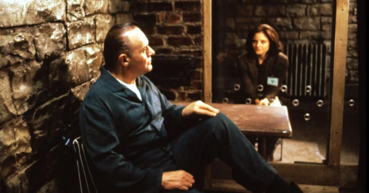 image of Anthony Hopkins appeared in 'The Silence of the Lambs.'