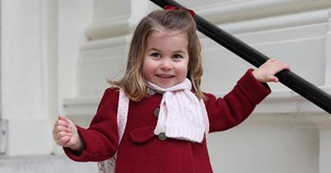 princess charlotte first day school pics pp