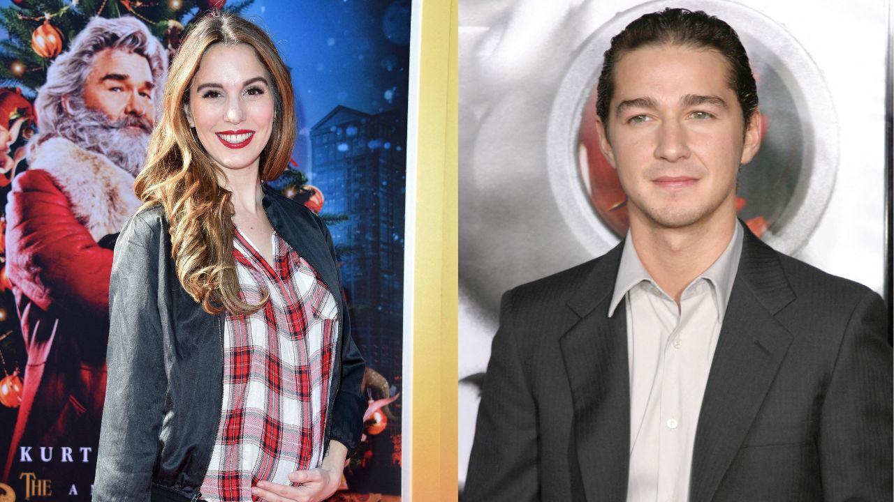 Split image of Cristy Carlson Romano and Shia LaBeouf.