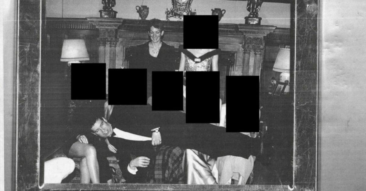 image of The former Prince Andrew was seen in a new image with some young ladies.