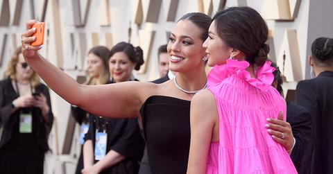 Ashley Graham and Gemma Chan