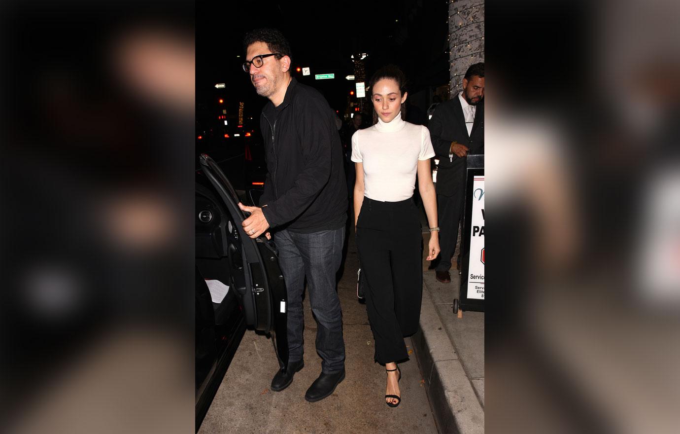 Emmy Rossum and husband