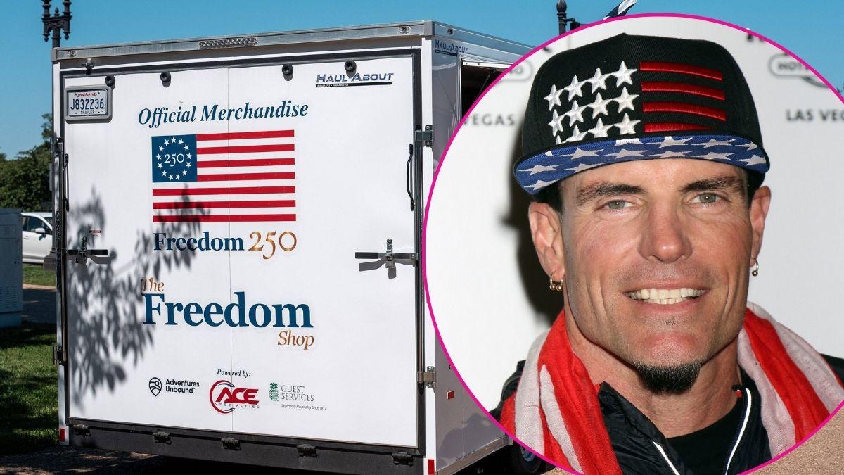 Composite photo of Vanilla Ice.
