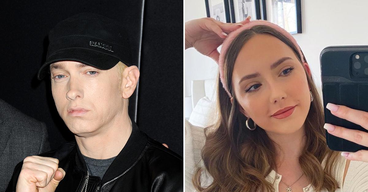 Here's How Eminem's Daughter Hailie Supported the Rapper During