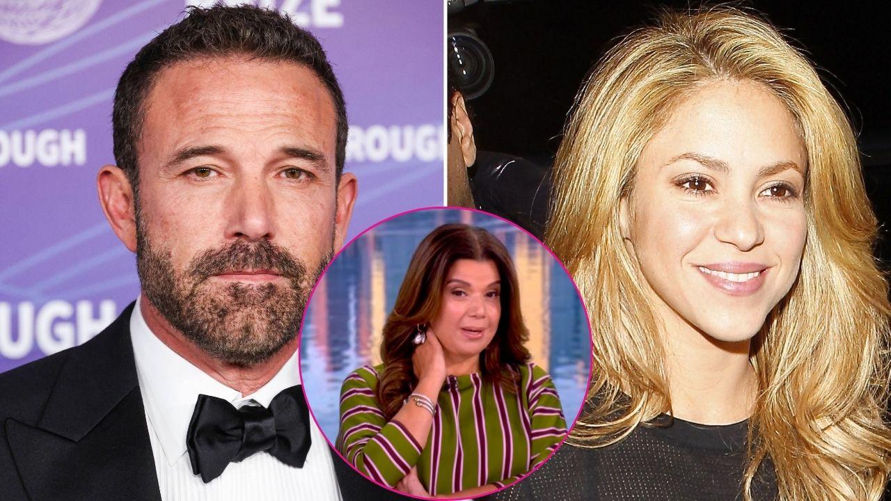 split of Ben Affleck; Shakira; Ana Navarro
