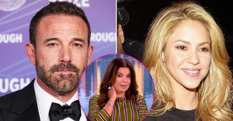 split of Ben Affleck; Shakira; Ana Navarro