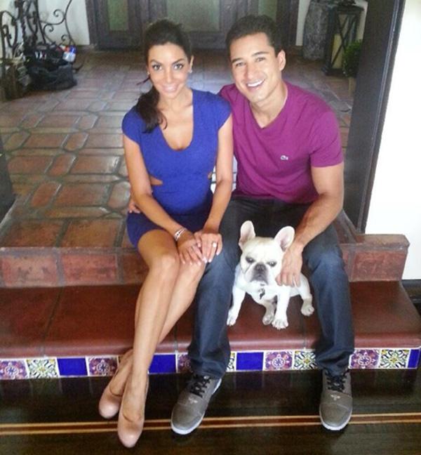 Mario Lopez Courtney Mazza