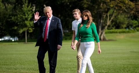 melania trump happy donald trump not coming graduation