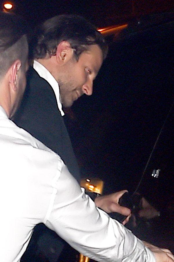 Leonardo dicaprio bradley cooper met gala after party akm