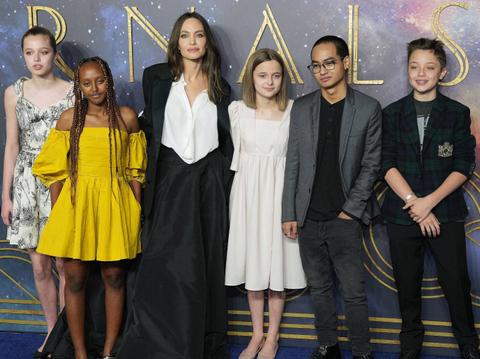 brad pitt girlfriend ines de ramon planning joint birthday holiday party