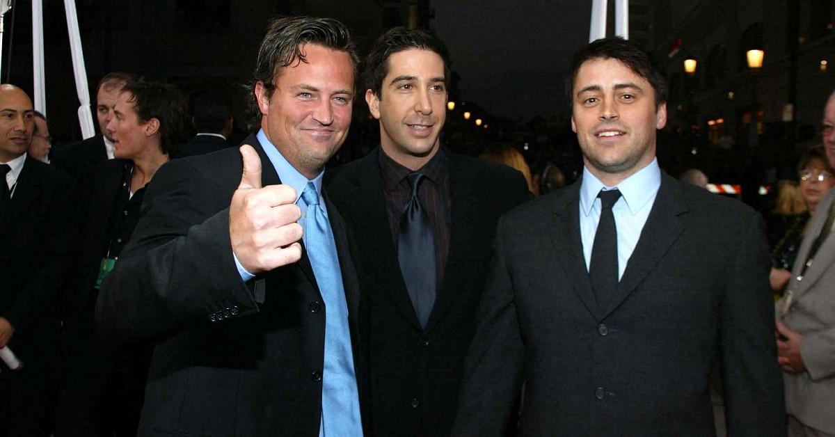 david schwimmer funny friends scene matt leblanc totally surprised him