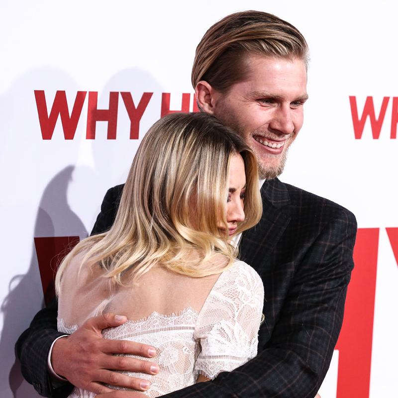 Kaley Cuoco and boyfriend Karl Cook arrive at the Los Angeles Premiere Of 20th Century Fox&#8217;s &#8216;Why Him?&#8217;