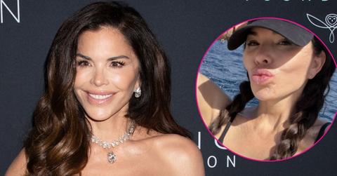 lauren sanchez bikini makeup free vacation