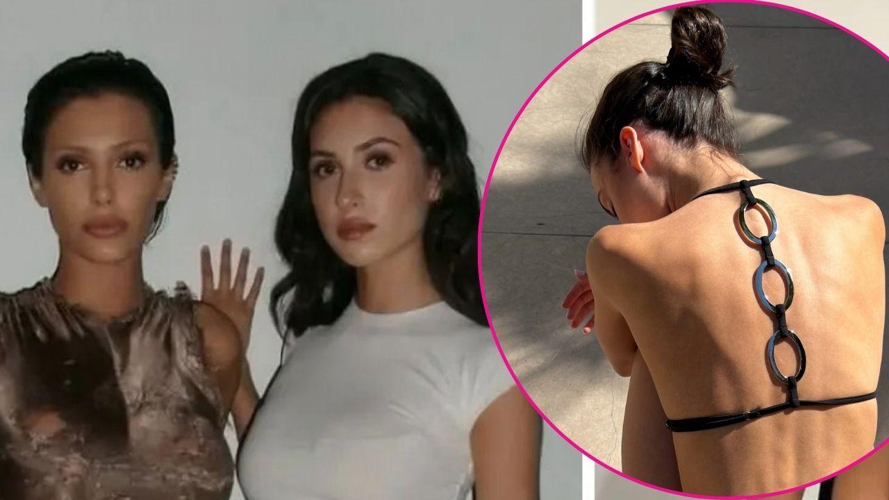 Photo of Bianca Censori and Angelina Censori