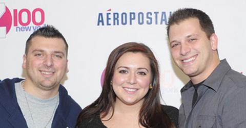 Chris, Albie and Lauren Manzo