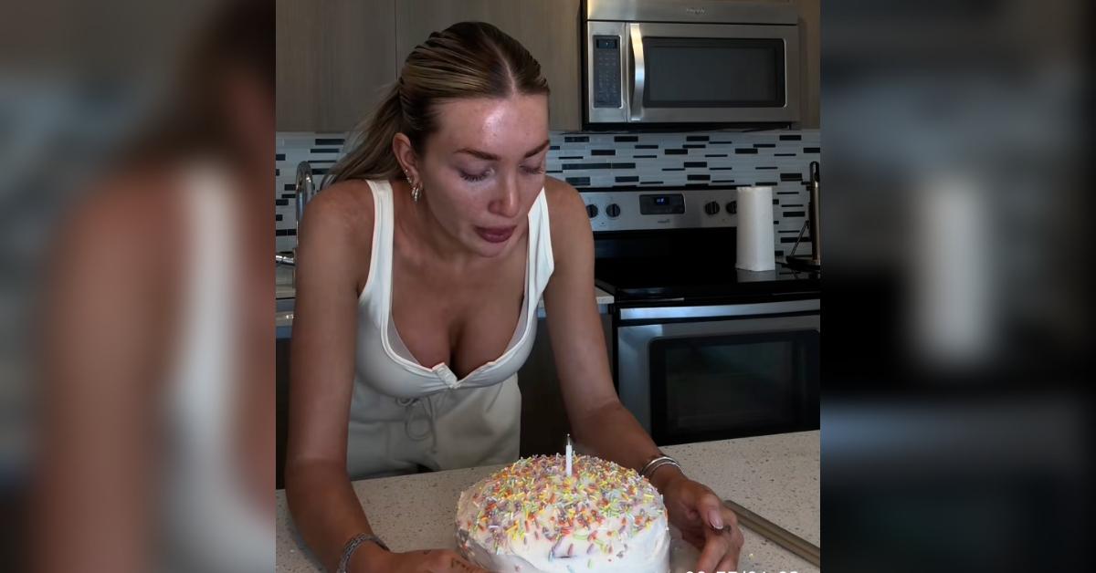 Image of Kate Cassidy baked Liam Payne a cake in honor of his first heavenly birthday.