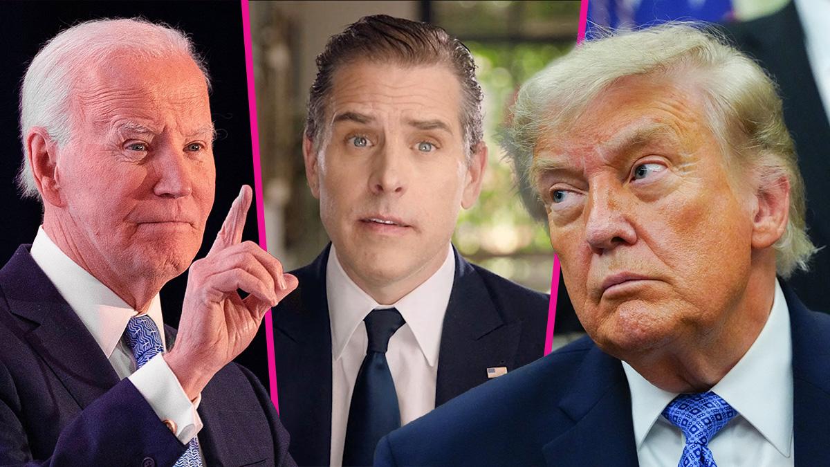 photo of Joe Biden, Hunter Biden and Donald Trump