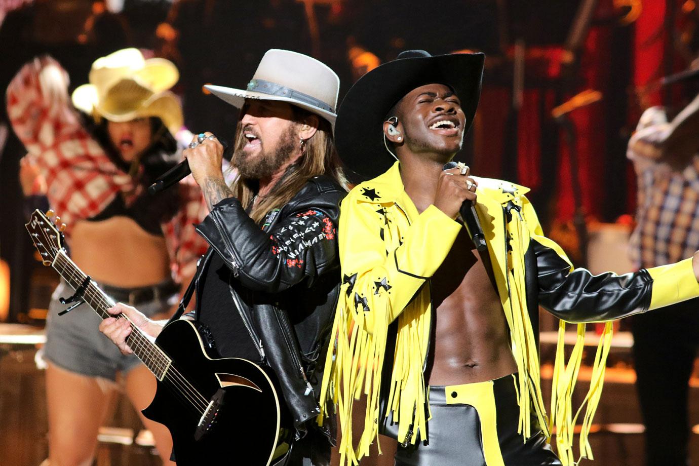 billy ray cyrus lil nas X perform