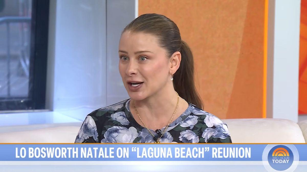 Photo of The wardrobe malfunction caught Lo Bosworth by surprise.