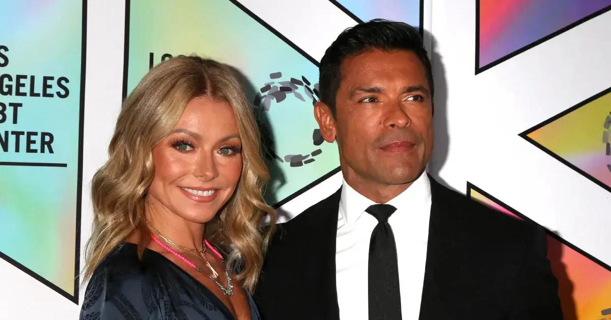 Photo of Kelly Ripa and Mark Consuelos.