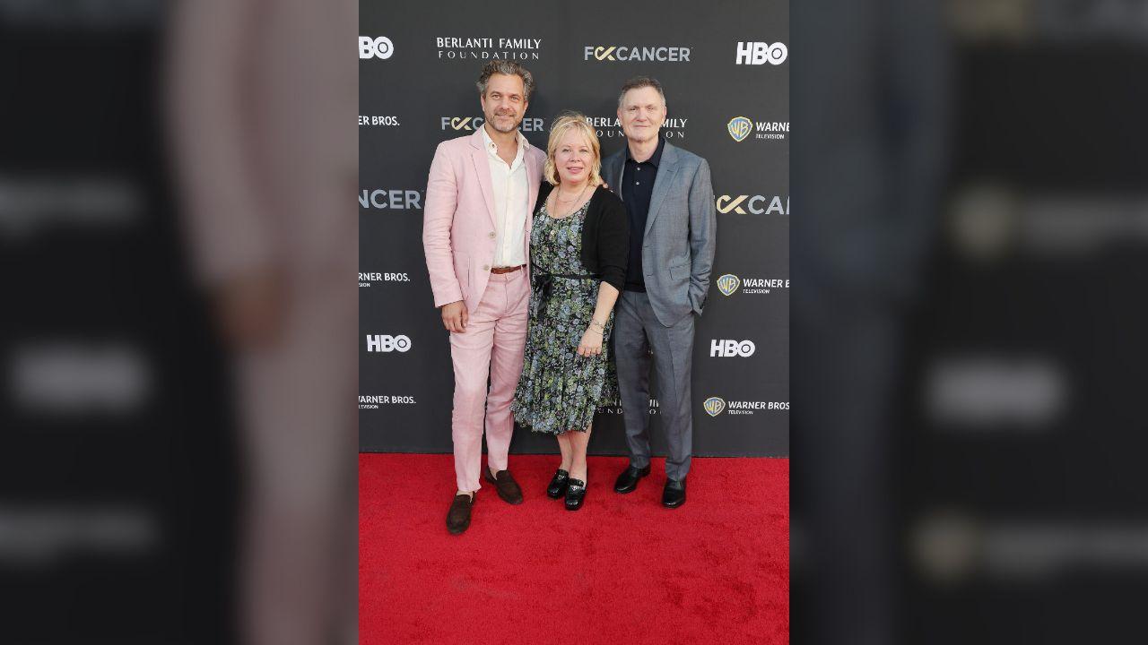 Photo of 'Dawson's Creek' alums attended the event.