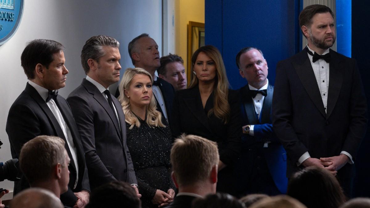 image of The suspect, identified as Cole Tomas Allen, was apprehended after firing shots near a security checkpoint.