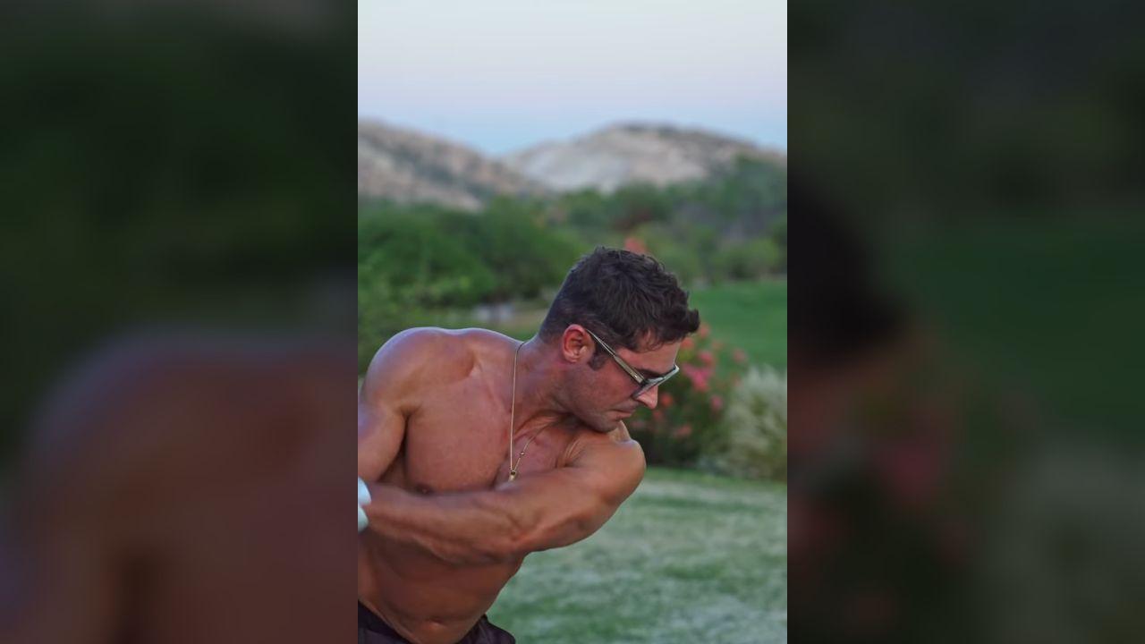 Photo of Zac Efron has to get in peak shape for various roles.