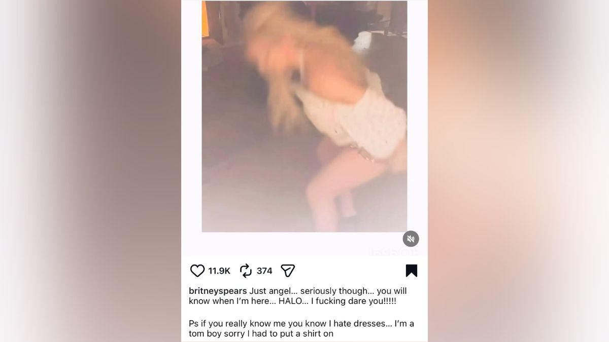 Photo of Britney Spears made a strange Instagram post the night she was arrested for a DUI.