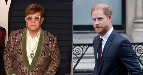 image of Elton John and prince harry