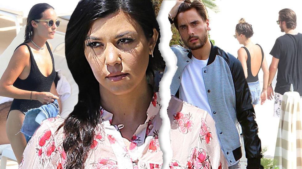 Kourtney kardashian scott disick break up split cheating