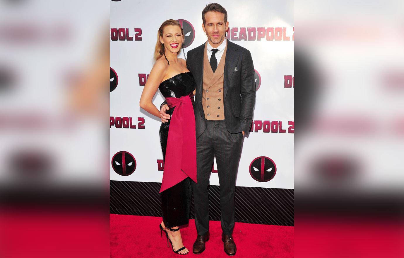 Blake Lively Ryan Reynolds Red Carpet Welcome Third Child