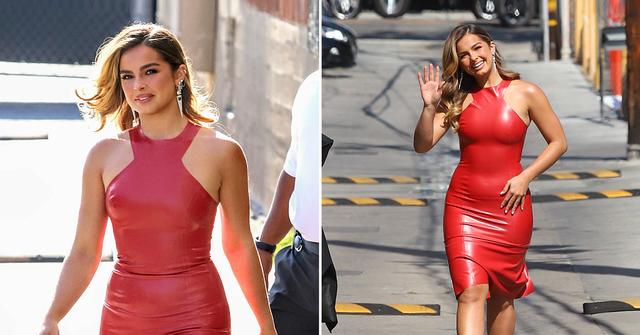 addison rae heading to jimmy kimmel show