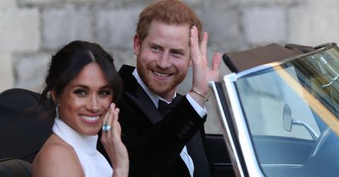 image of prince harry and meghan markle