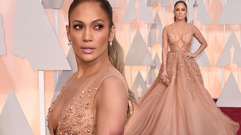 Jennifer lopez 2015 oscars arrivals