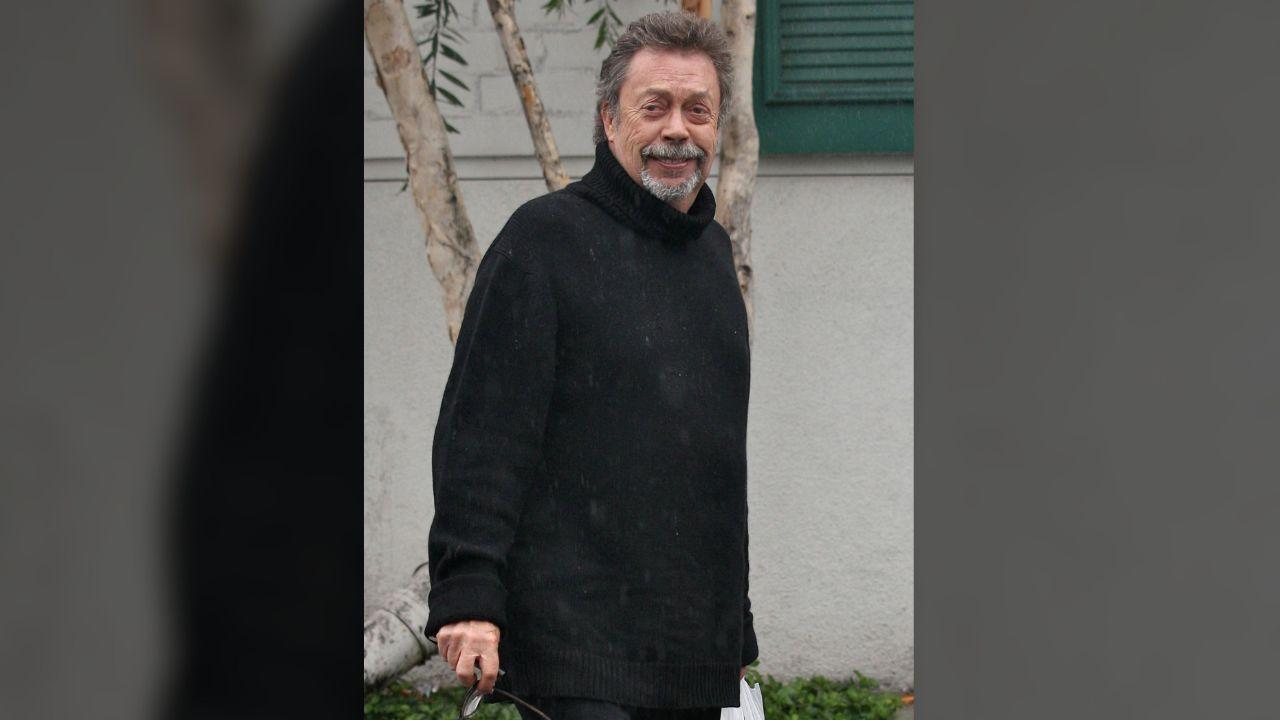 Photo of Tim Curry said he suffered the stroke while getting a massage, with his masseuse being the person to decide to call an ambulance.