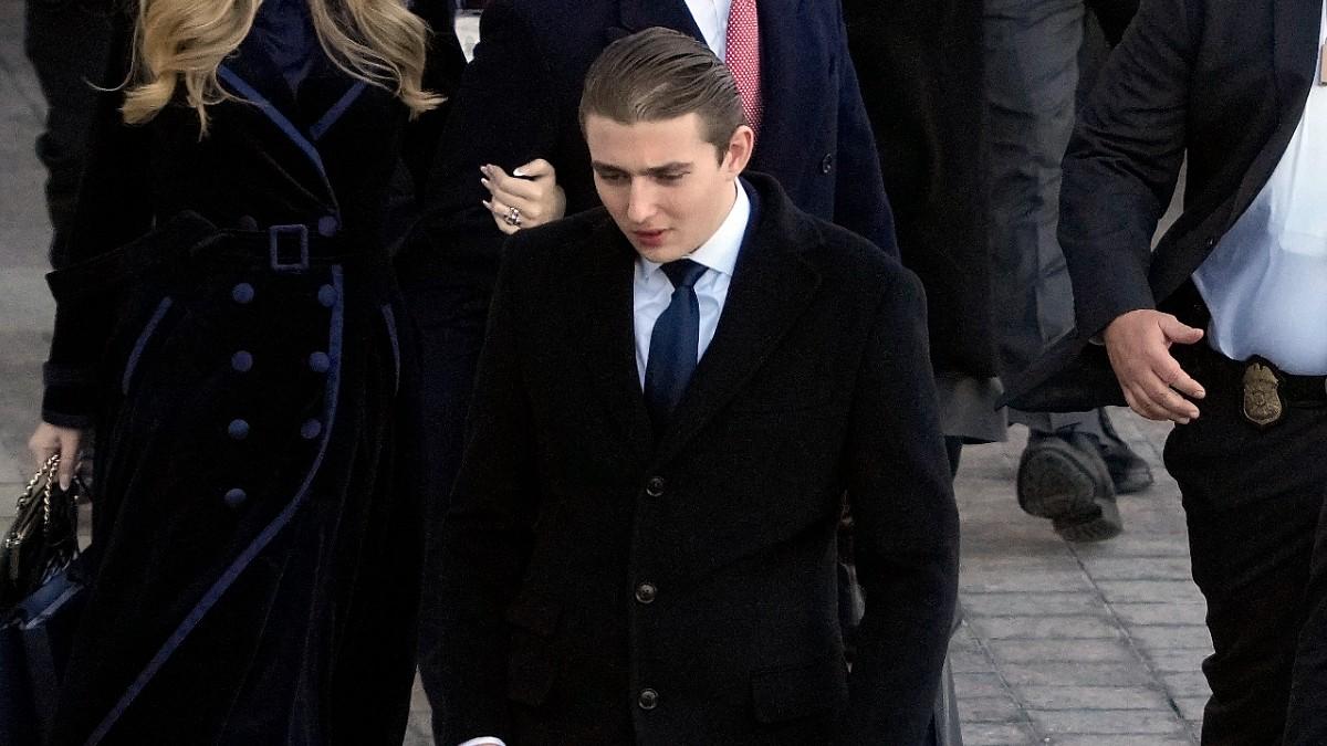 image of Barron Trump is allegedly a 'loner.' 