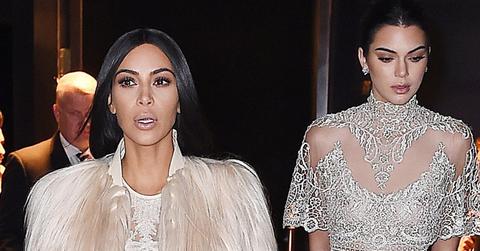 Kim Kardashian and Kendall Jenner are ready for their close ups