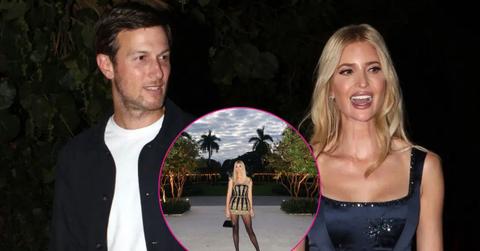 Photo of Ivanka Trump with Jared Kushner and photo of Ivanka Trump