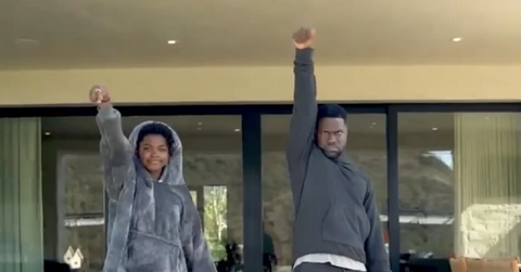 Kevin Hart Showcases His Dance Moves With Daughter Heaven