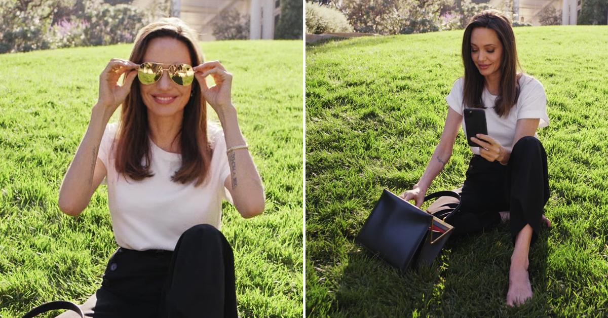 Angelina Jolie and the Return of the It Bag