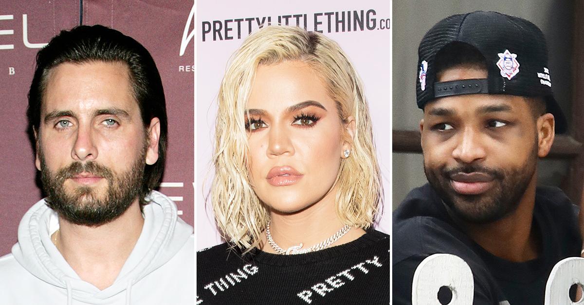 scott disick sends khloe kardashian flowers tristan thompson baby mama drama