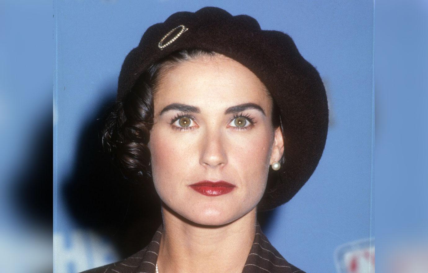 demi moore through the years