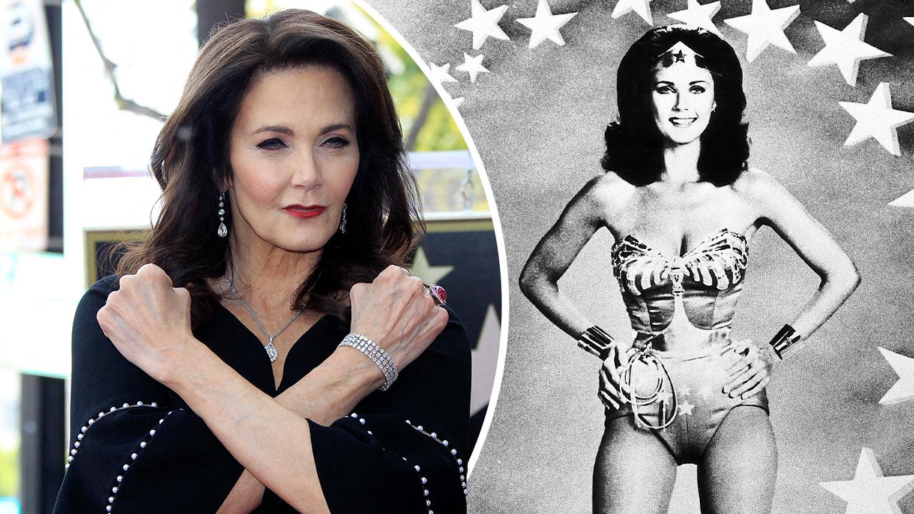 Photo of Lynda Carter starred on 'Wonder Woman' from 1975 to 1979.