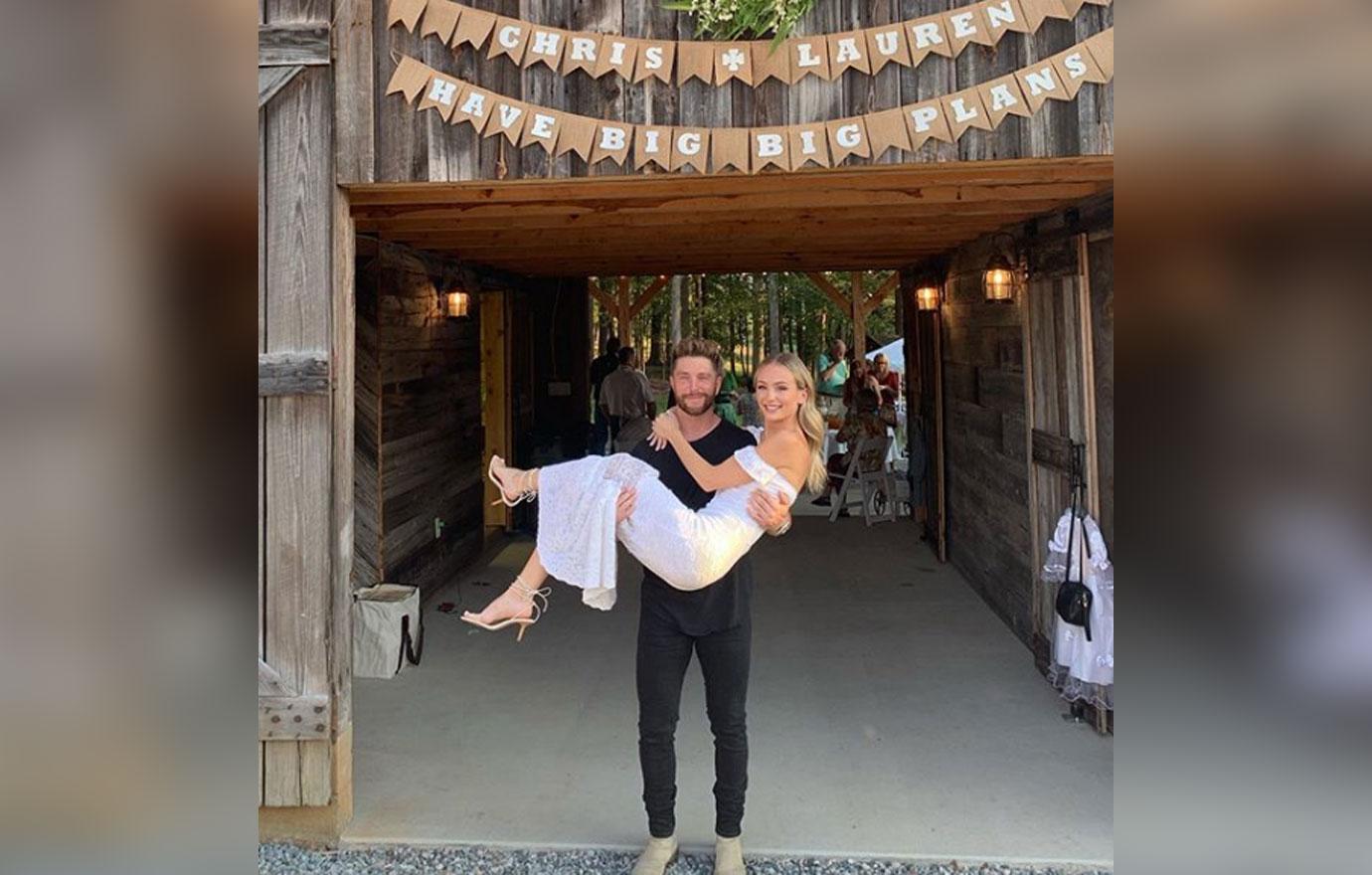 Lauren Bushnell Chris Lane Engagement Party