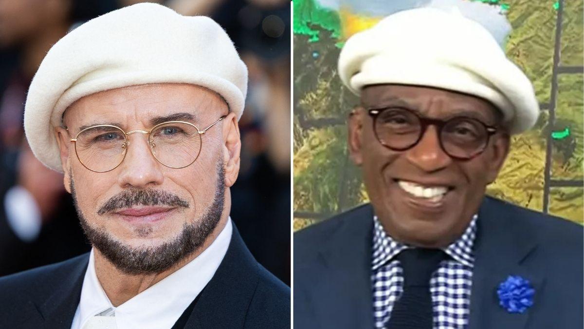 Photo of John Travolta and Al Roker