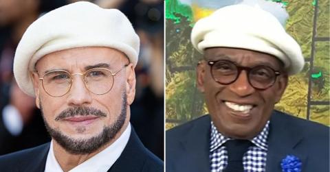 Photo of John Travolta and Al Roker