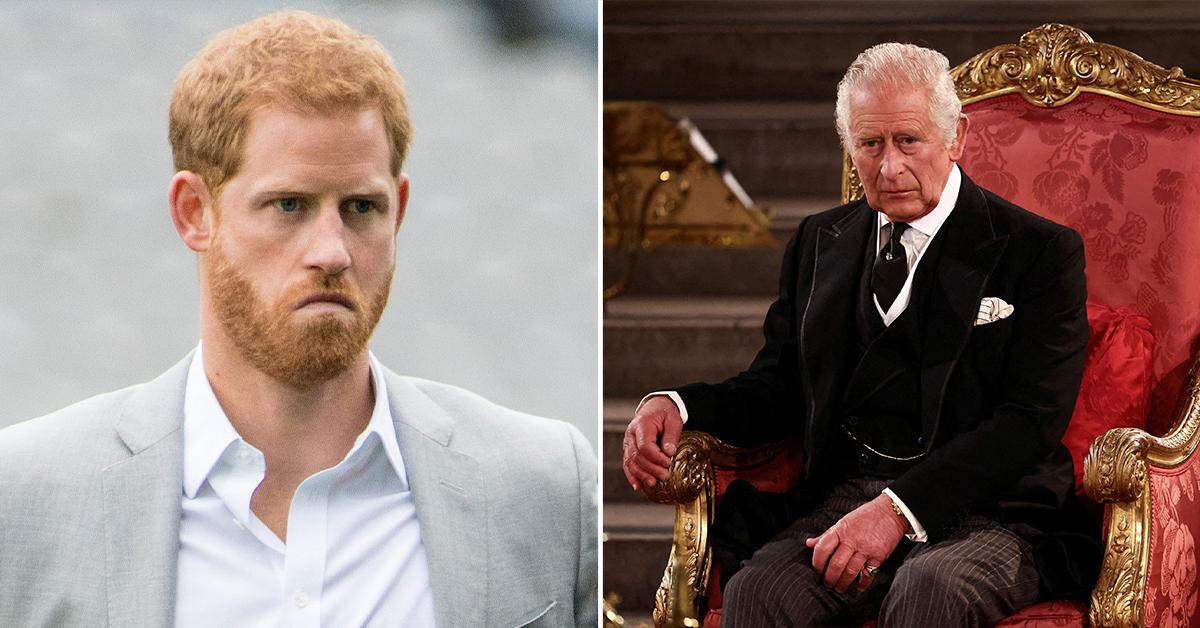 prince harry recalls king charles sadistic jokes pp