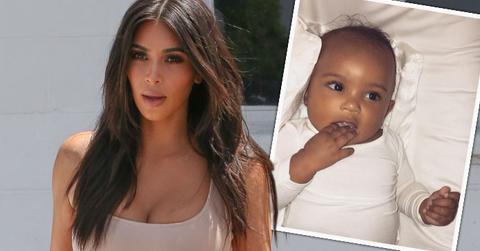kim kardashian kanye west son saint