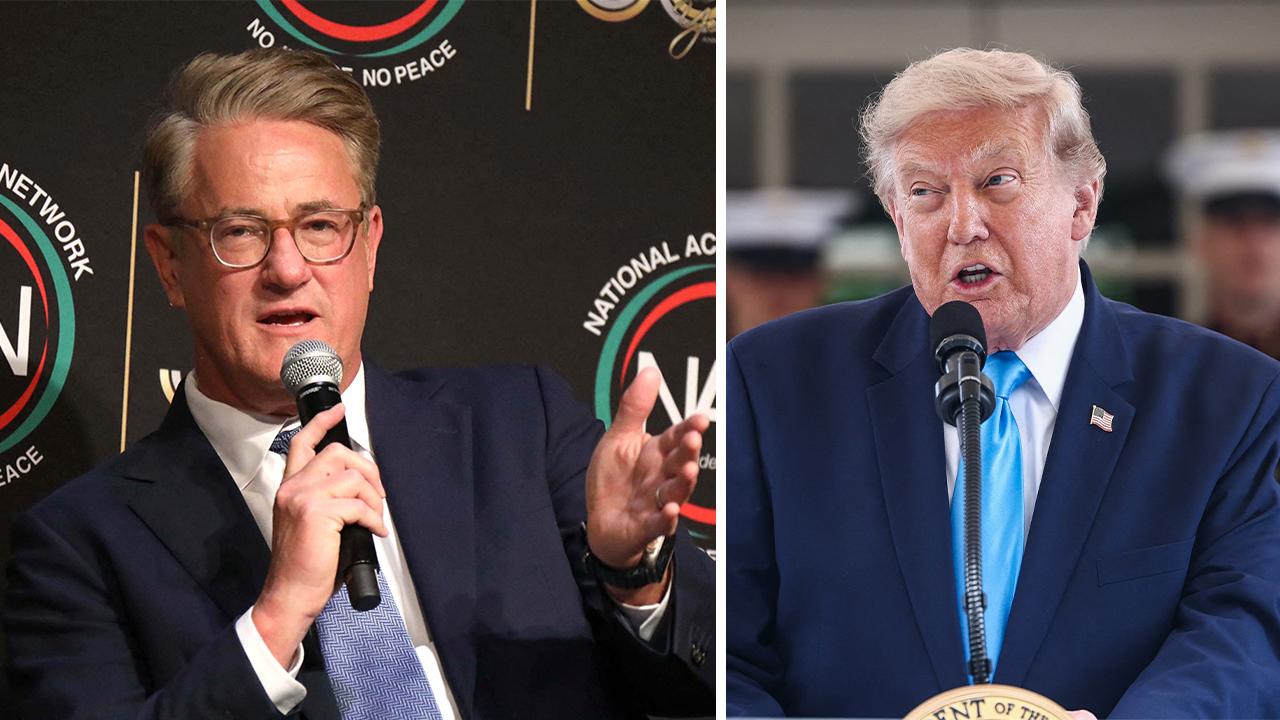 Image of Joe Scarborough and Donald Trump