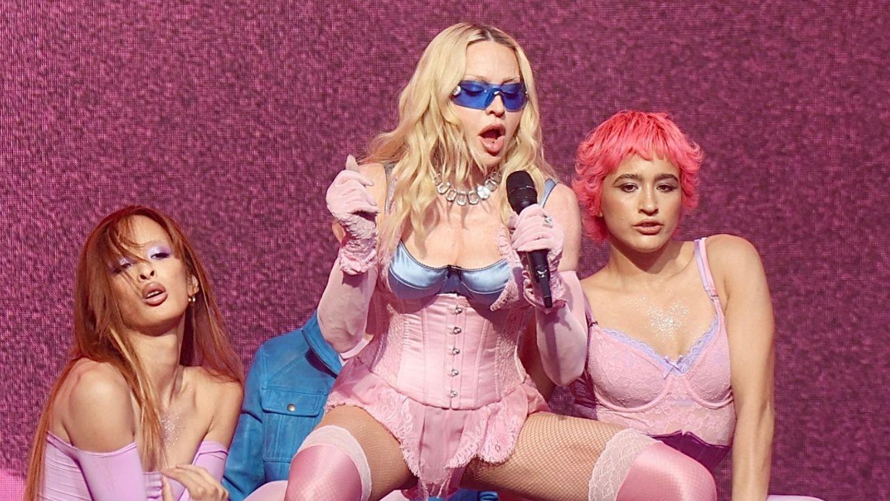 image of Madonna took home seven awards during the MTV Video Music Awards.